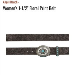 Women’s western belt
